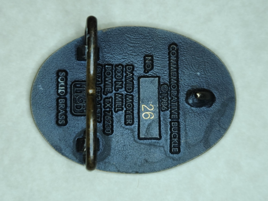 [Buckle Pic Missing] (Click here)